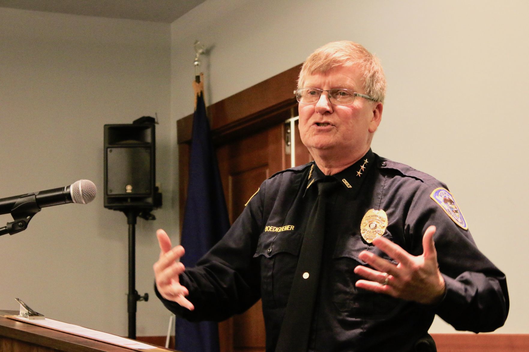 Police Chief Doug Boedigheimer